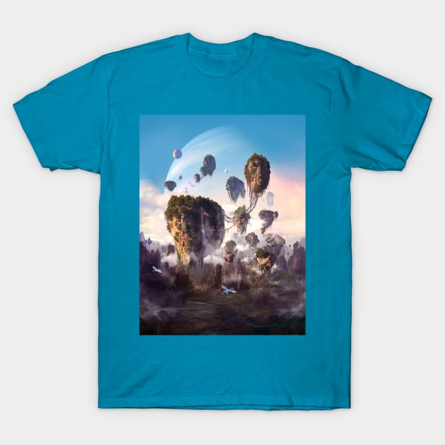 Pandora Avatar T-Shirt by David Penfound Artworks